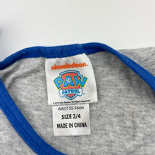 Load image into Gallery viewer, Boys Nickelodeon, Paw Patrol stretchy singlet top, GUC, size 3-4,  
