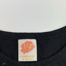 Load image into Gallery viewer, Girls Y&amp;F, cropped cotton fringed tee / top, EUC, size 9-10,  