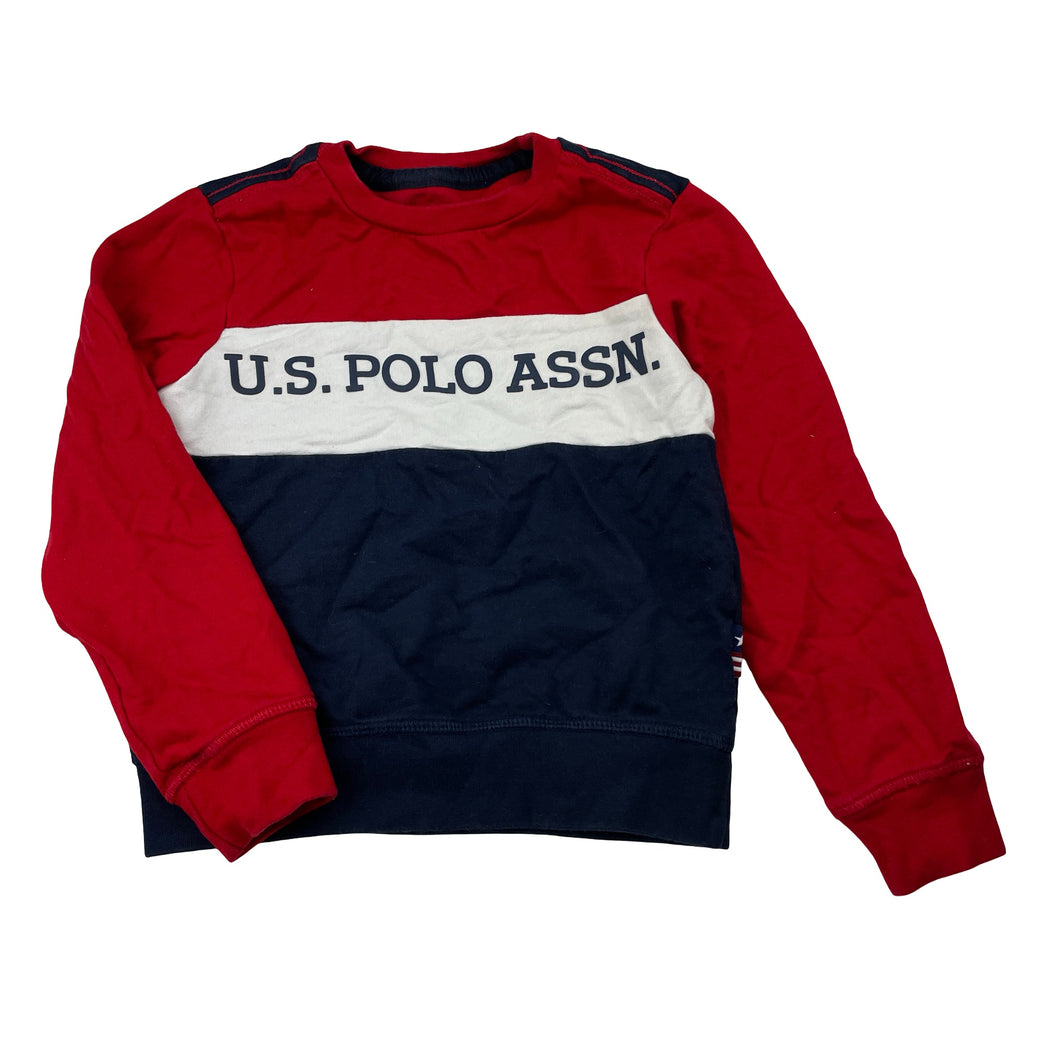 Boys US Polo Assn, cotton lightweight sweater / top, GUC, size 3,  