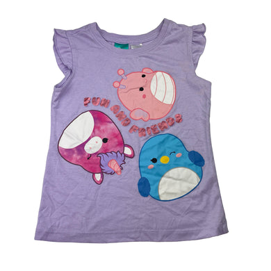Girls ORIGINAL SQUISHMALLOWS, pyjama tee / top, EUC, size 6,  