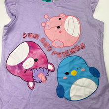 Load image into Gallery viewer, Girls ORIGINAL SQUISHMALLOWS, pyjama tee / top, EUC, size 6,  