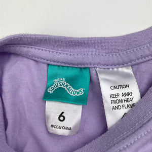 Girls ORIGINAL SQUISHMALLOWS, pyjama tee / top, EUC, size 6,  