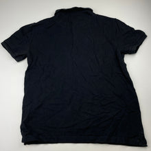 Load image into Gallery viewer, Boys Zara, black cotton polo shirt top, EUC, size 13-14,  