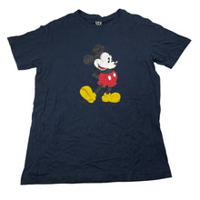 Load image into Gallery viewer, Boys Uniqlo, Disney Mickey Mouse navy cotton tee / top, EUC, size 11-12,  