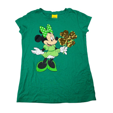 Girls Disney, Minnie Mouse flip sequin tee / top, EUC, size 6,  