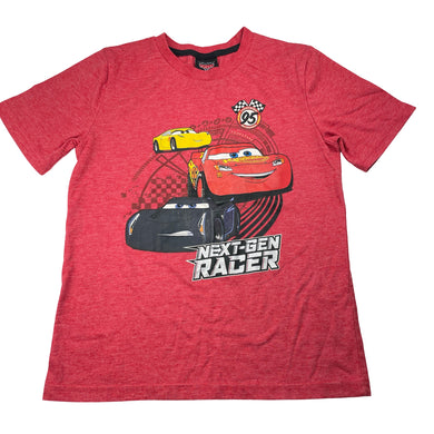 Boys Disney, Cars, red marle tee / top, GUC, size 8,  