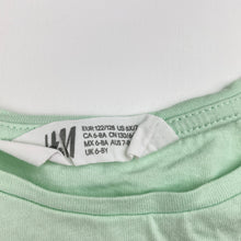 Load image into Gallery viewer, Girls H&amp;M, cotton tee / top, flip sequin butterfly, EUC, size 7-8,  