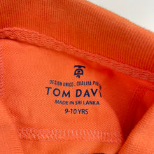 Load image into Gallery viewer, Boys TOM DAVID, coral polo shirt top, EUC, size 9-10,  