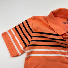 Load image into Gallery viewer, Boys TOM DAVID, coral polo shirt top, EUC, size 9-10,  