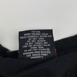 Boys Bad Boy, black cotton tee / top, GUC, size 16,  