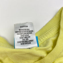 Load image into Gallery viewer, Girls Disney, Moana yellow cotton tee / top, EUC, size 5,  