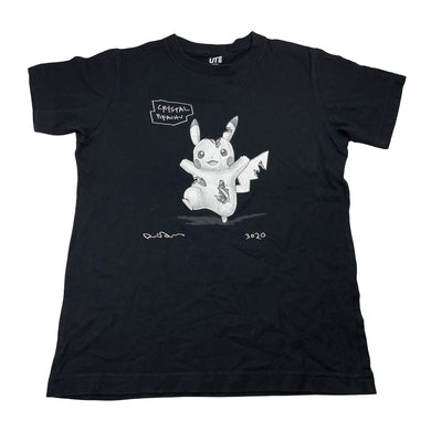 Boys Uniqlo, POKEMON PIKACHU cotton tee / top, EUC, size 11-12,  