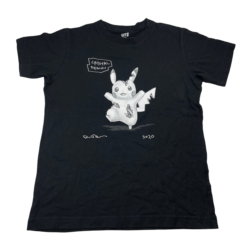 Boys Uniqlo, POKEMON PIKACHU cotton tee / top, EUC, size 11-12,  