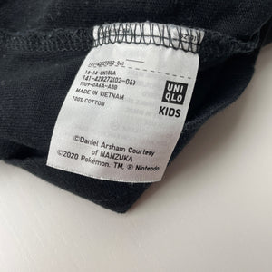 Boys Uniqlo, POKEMON PIKACHU cotton tee / top, EUC, size 11-12,  