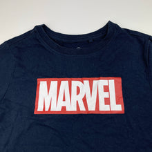 Load image into Gallery viewer, Boys Marvel, navy tee / top, FUC, size 8,  