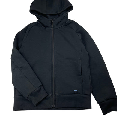 Boys Uniqlo, soft feel stretchy zip hoodie sweater, GUC, size 9-10,  