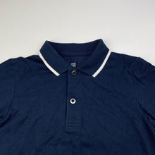 Load image into Gallery viewer, Boys Uniqlo, navy polo shirt top, EUC, size 3-4,  