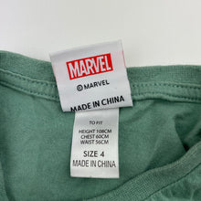 Load image into Gallery viewer, Boys Marvel, Superhero cotton tee / top, EUC, size 4,  