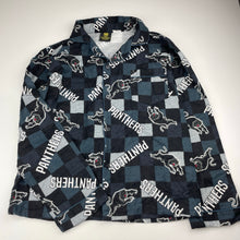Load image into Gallery viewer, Boys NRL Supporter, Penrith Panthers flannel cotton winter pyjamas, EUC, size 12,  