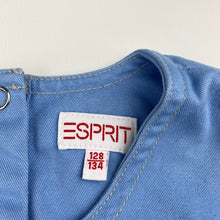 Load image into Gallery viewer, Girls Esprit, embroidered cotton dress, EUC, size 8-9, L: 66cm