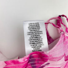 Load image into Gallery viewer, Girls Barbie, lined lightweight party dress, butterflies, GUC, size 2, L: 46cm