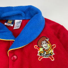 Load image into Gallery viewer, Boys Disney, Toy Story Woody fleece dressing gown / bath robe, GUC, size 3,  