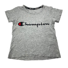 Load image into Gallery viewer, Unisex Champion, grey marle cotton tee / top, FUC, size 4,  