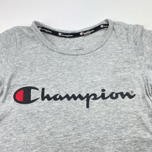 Load image into Gallery viewer, Unisex Champion, grey marle cotton tee / top, FUC, size 4,  
