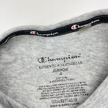 Load image into Gallery viewer, Unisex Champion, grey marle cotton tee / top, FUC, size 4,  