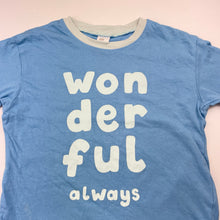 Load image into Gallery viewer, Unisex H&amp;M, blue cotton tee / top, GUC, size 3,  