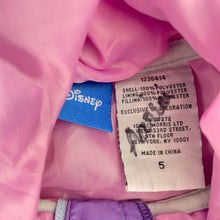 Load image into Gallery viewer, Girls Disney, Frozen lightweight hooded jacket / coat, FUC, size 5,  