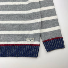 Load image into Gallery viewer, Boys Lee Cooper, striped knit sweater / jumper, FUC, size 6,  