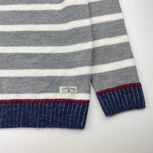 Boys Lee Cooper, striped knit sweater / jumper, FUC, size 6,  