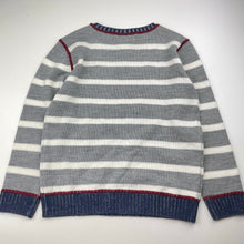 Load image into Gallery viewer, Boys Lee Cooper, striped knit sweater / jumper, FUC, size 6,  