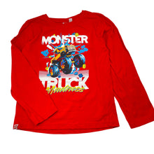 Load image into Gallery viewer, Boys Lego, Monster Truck cotton long sleeve tee / top, GUC, size 7-8,  