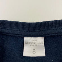 Load image into Gallery viewer, Boys Marvel, Spiderman fleece lined sweater / jumper, GUC, size 8,  