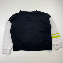 Load image into Gallery viewer, Girls DKNY, fleece lined lightweight sweater / jumper, FUC, size 5,  