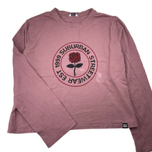 Load image into Gallery viewer, Girls SBRN, cotton long sleeve top, discolouration front &amp; side, FUC, size 14,  