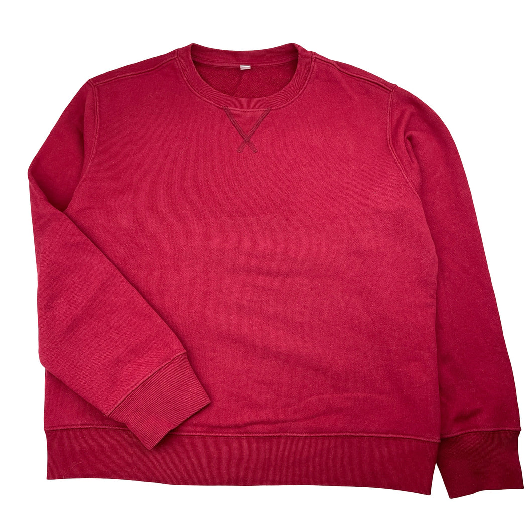 Unisex Uniqlo, red sweater / jumper, FUC, size 11-12,  
