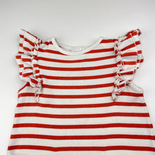 Load image into Gallery viewer, Girls Seed, striped stretchy casual dress, FUC, size 2, L: 47cm