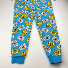 Load image into Gallery viewer, Boys Cartoon Network, Jake the Dog fleece all-in-one pyjamas, FUC, size 8,  
