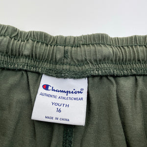 Boys Champion, Authentic khaki cotton shorts, elasticated, FUC, size 16,  