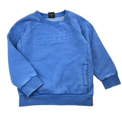 Boys ST GOLIATH, fleece lined sweater / jumper, FUC, size 5,  