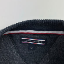 Load image into Gallery viewer, Boys Tommy Hilfiger, fleece lined sweater / jumper, pilling, FUC, size 4,  
