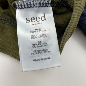 Boys Seed, cotton hoodie sweater, wash fade, FUC, size 2,  