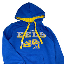 Load image into Gallery viewer, Unisex NRL Supporter, Parramatta Eels fleece lined hoodie sweater, GUC, size 10,  