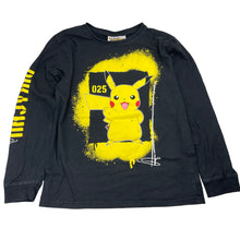Load image into Gallery viewer, Boys POKEMON, PIKACHU cotton long sleeve tee / top, FUC, size 12,  
