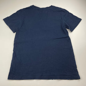 Boys H&M, navy cotton tee / top, skateboard, FUC, size 11-12,  