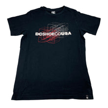 Load image into Gallery viewer, Boys DC SHOE CO, black cotton tee / top, GUC, size 10,  