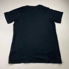Load image into Gallery viewer, Boys DC SHOE CO, black cotton tee / top, GUC, size 10,  